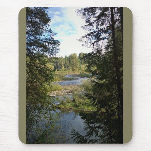Clackamas River, OR Mouse Pad (Front)