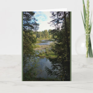 Clackamas River, Oregon Card
