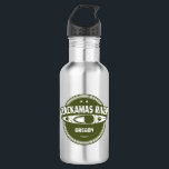 Clackamas River Oregon Kayaking 532 Ml Water Bottle<br><div class="desc">The Clackamas River is located to the west of the Cascade Range and to the south of the Columbia River Gorge in northern Oregon and runs from Big Spring (headwaters area) to Big Cliff, just south of the town of Estacada. The most picturesque region is entirely within the Mt. Hood...</div>