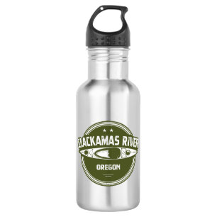 Clackamas River Oregon Kayaking 532 Ml Water Bottle