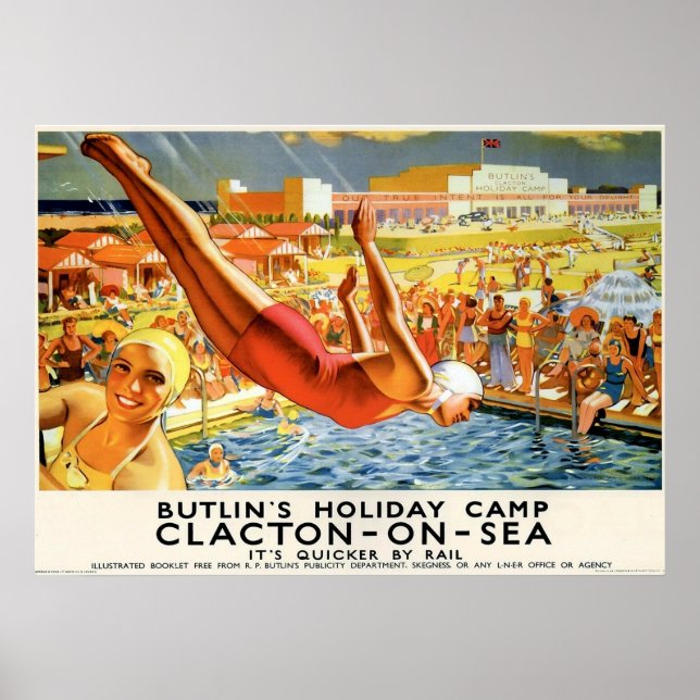 CLACTON ON SEA POSTER (Front)