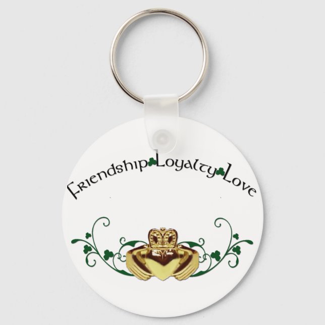 Claddagh / Claddaugh Key Ring (Front)