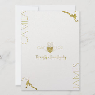 Claddagh Monogram Invitations