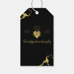 Claddagh Monogram Thank You Tag