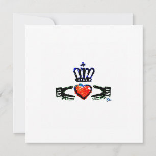 "Claddagh-  Red" 2022 Thank You Card
