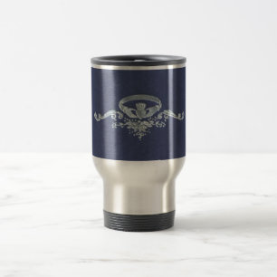 Claddagh Silver Travel Mug
