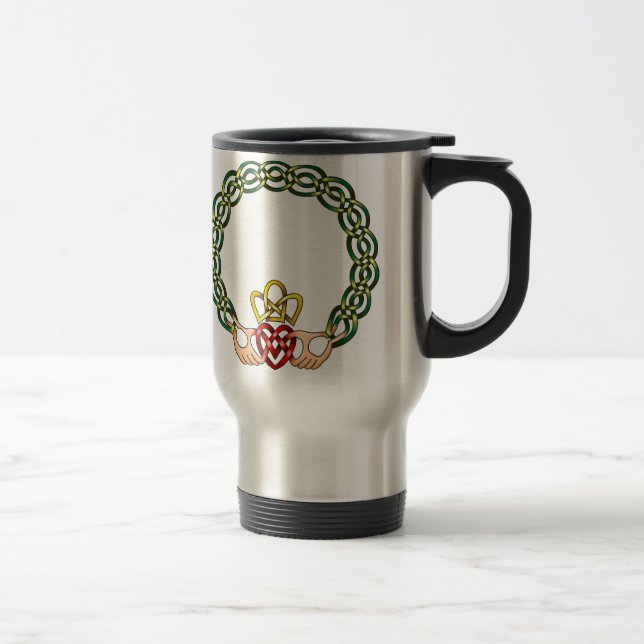 Claddagh Travel Mug (Right)
