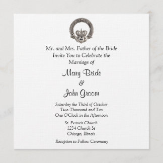 Claddagh Wedding Invitations