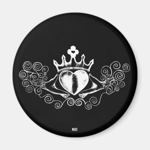 Claddagh (White) Magnet