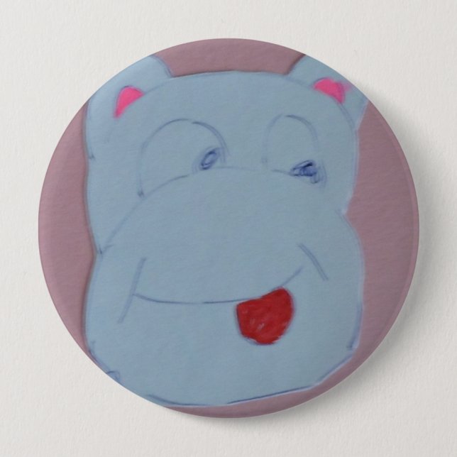 Claire Giant, 10.2 cm (4") Round Badge (Front)