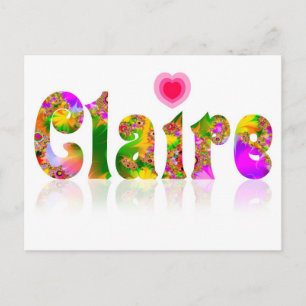 Claire Postcard
