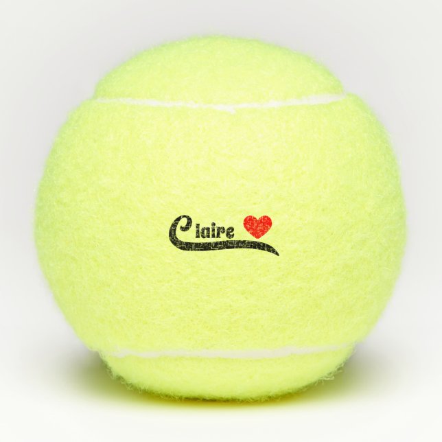 Claire Tennis Balls (Front)