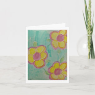 Claire's Flowers Card