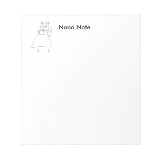 Claire's Nana Notepad