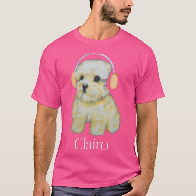 Clairo Dog T-Shirt (Front)