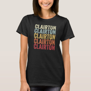 Clairton Pennsylvania Clairton PA Retro Vintage Te T-Shirt