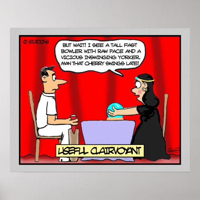 Clairvoyant For Cricketers Poster (Front)