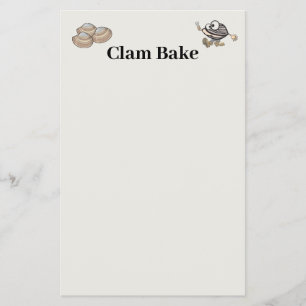 Clam Bake Invitation Flyer