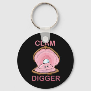 CLAM DIGGER KEY RING