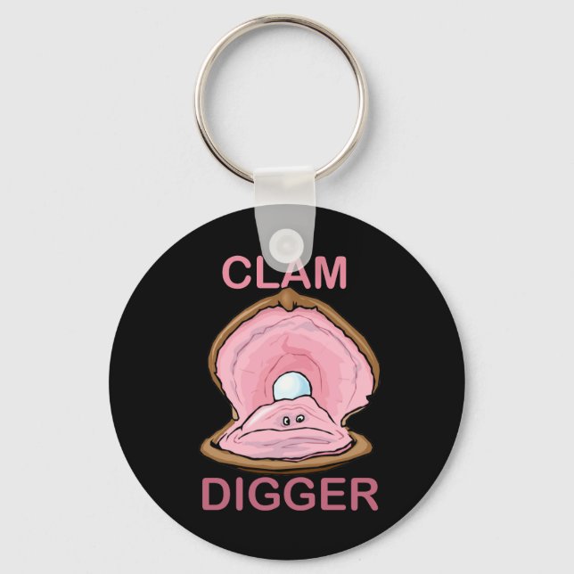 CLAM DIGGER KEY RING (Front)