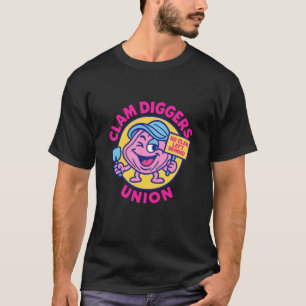 Clam Diggers Inappropriate Funny Adult Humour Emba T-Shirt