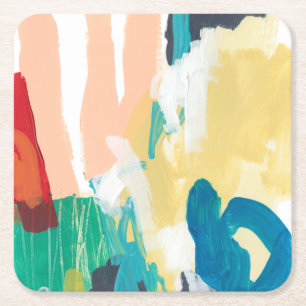Clamor I Square Paper Coaster