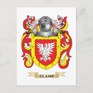 Clamp Coat of Arms Postcard