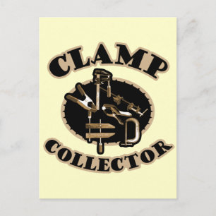 Clamp Collector Postcard