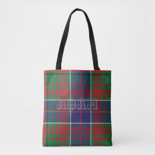 Clan Adam tartan Tote Bag