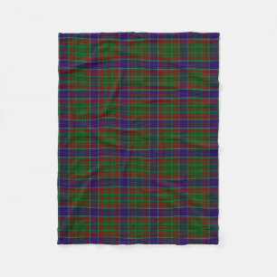 Clan Adams Tartan Fleece Blanket