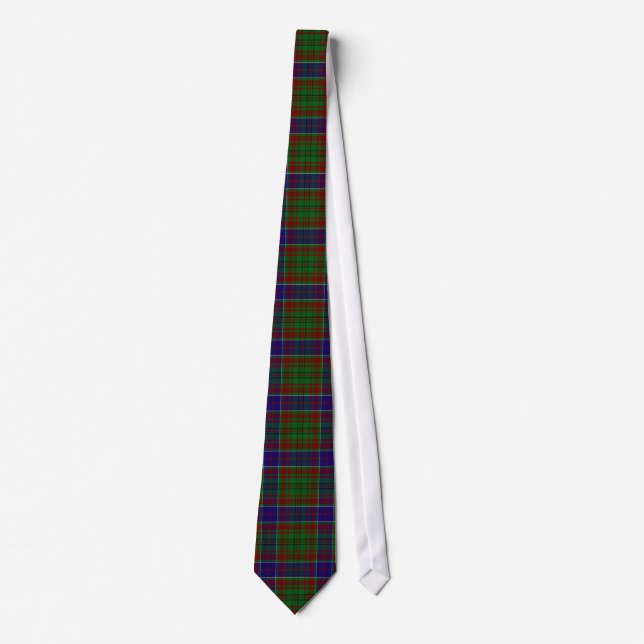 Clan Adams Tartan Tie (Front)