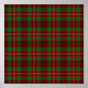 Clan Ainslie Tartan - Digital Download Poster