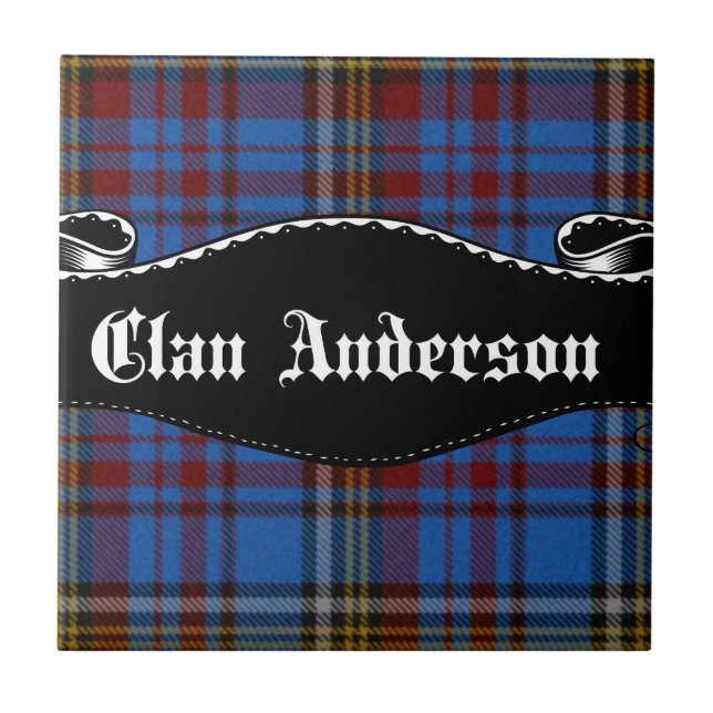Clan Anderson Banner Tile (Front)