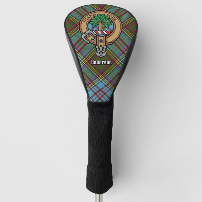 Clan Anderson Crest Golf Head Cover (Front)