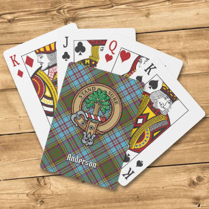 Clan Anderson Crest Playing Cards