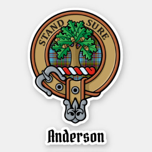 Clan Anderson Crest Sticker