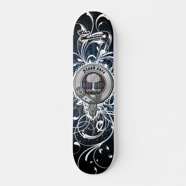 Clan Anderson Skateboard Deck (Front)