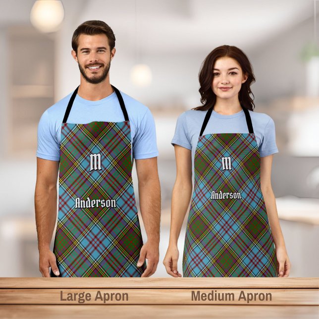Clan Anderson Tartan Apron (Creator Uploaded)