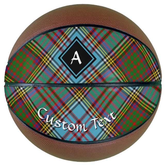 Clan Anderson Tartan Basketball (Front)