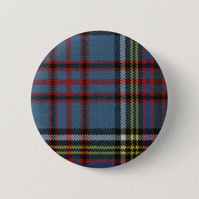 Clan Anderson Tartan Button (Front)
