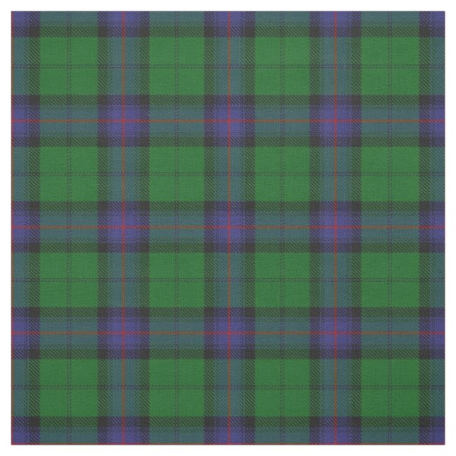 Clan Armstrong Scottish Tartan Plaid Fabric (Swatch)