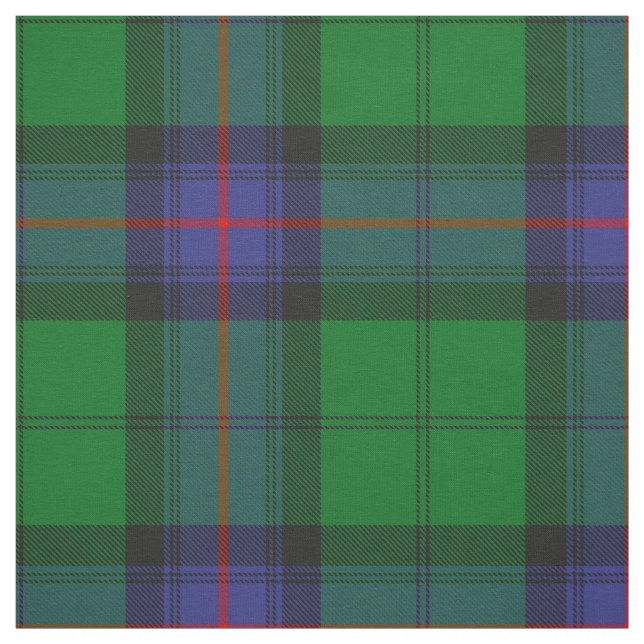 Clan Armstrong Tartan Fabric (Swatch)