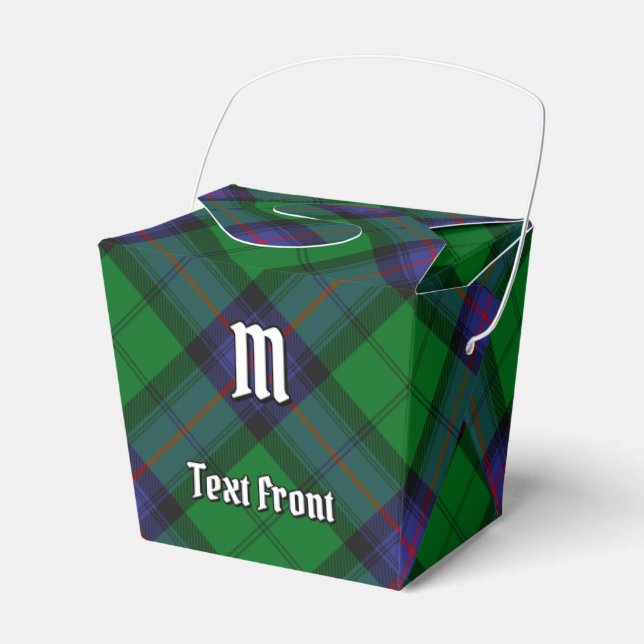 Clan Armstrong Tartan Favour Box (Front Side)