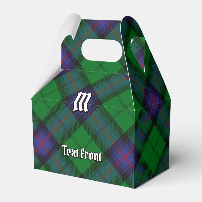 Clan Armstrong Tartan Favour Box (Front Side)