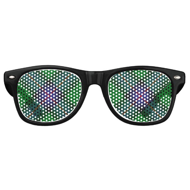 Clan Armstrong Tartan Retro Sunglasses (Front)