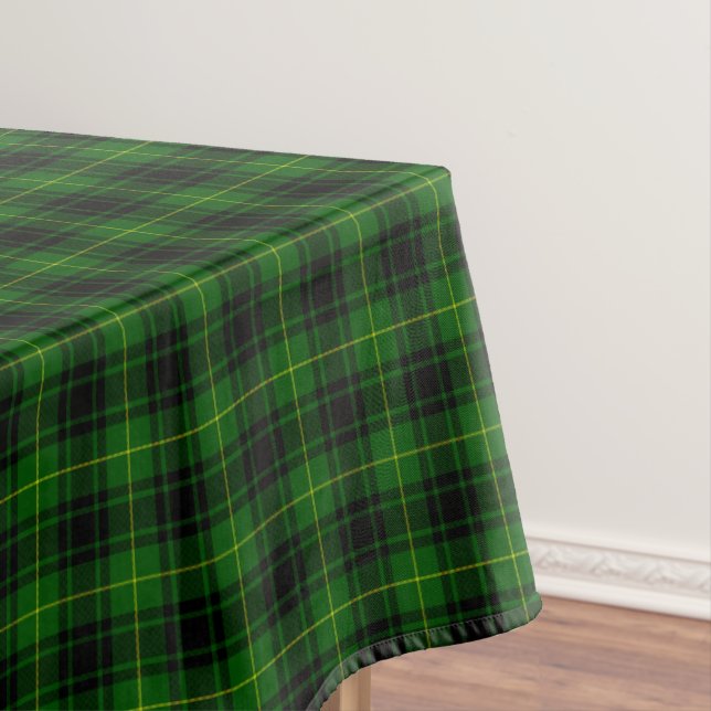 Clan Arthur / MacArthur  Tartan Plaid Tablecloth (In Situ)