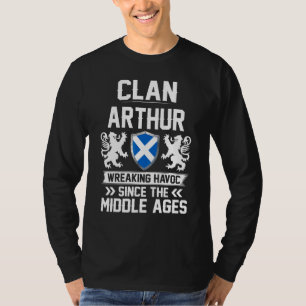 Clan Arthur Scottish Family Clan Scotland Wreaking T-Shirt