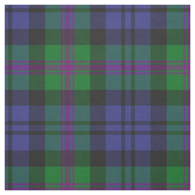 Clan Baird Tartan Fabric (Swatch)