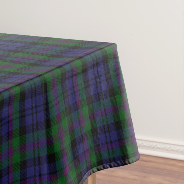 Clan Baird Tartan Plaid Tablecloth (In Situ)