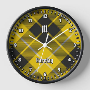Clan Barclay Dress Tartan Clock